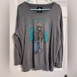 Torrid Smokey Bear Long Pullover